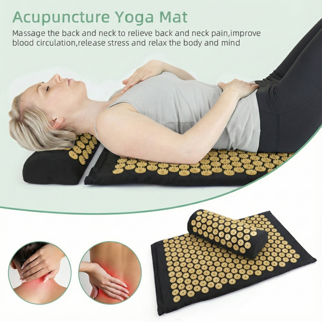 Shiatsu Acupressure Mat Spike Massage Pad